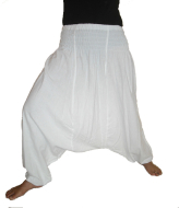 Afgan Harem Pants Trousers White