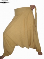 HMONG Ethno Pluderhose Natur Braun