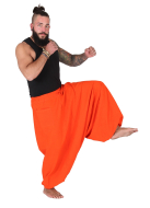 Aladin Pants cotton Orange XL Jumbo